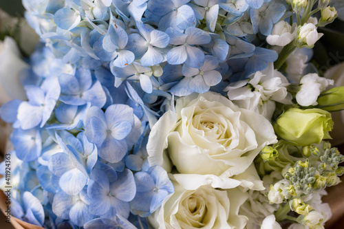 Beautiful flower bouquet close up