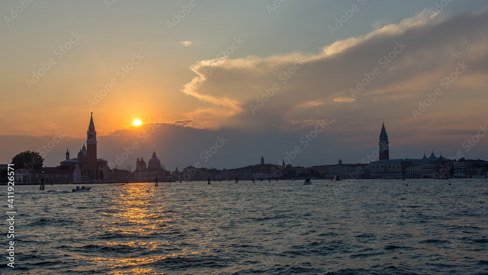 discovery of the city of Venice and its small canals and romantic alleys