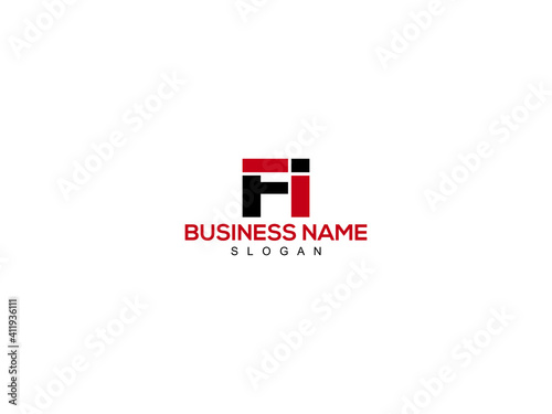 FI Logo design - fi letter logo For New Business