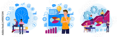 Analytics and data science, financial data management, artificial intelligence, risk management, machine learning, abstract dashboard metaphor.