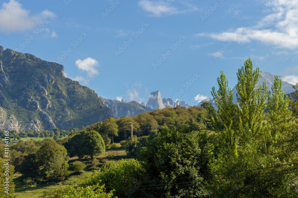 The Naranjo de Bulnes, known as Picu Urriellu, is a limestone peak dating from the paleozoic era, located in the Macizo Central region of the Picos de Europa, Asturias, Spain.