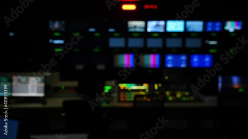 Newsroom Background for News Broadcasts