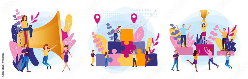 Set teamwork and partnership. Find people to work with, working team collaboration, become a winner. Set teamwork and partnership. Find people to work with, working team collaboration, become a winner.