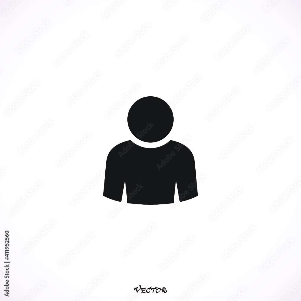 Illustration of people icon silhouettes vector. Social icon. Flat style design. Illustration of people icon silhouettes vector. Social icon. Flat style design.