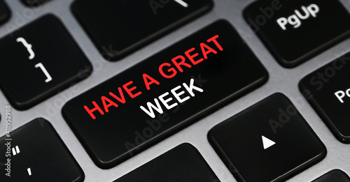 Obraz na plátně Handwriting text Have A Great Weekend