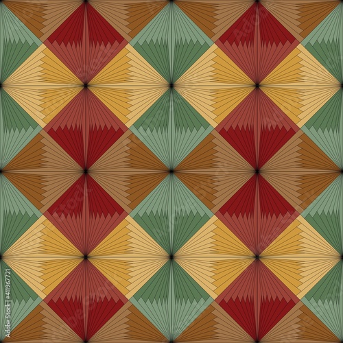 Abstract colorful ornamental background.