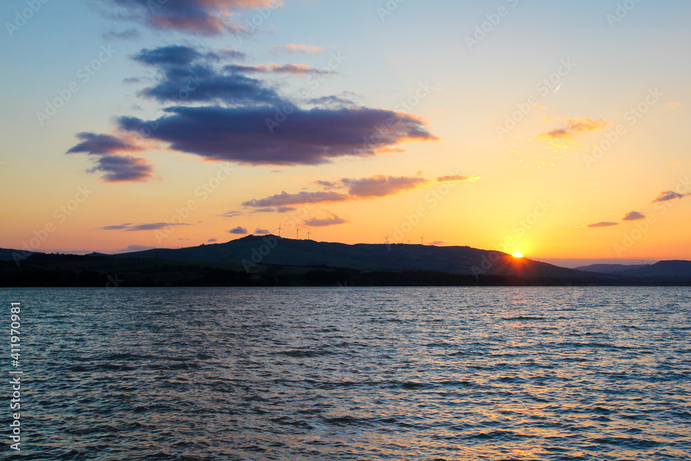Fototapeta premium Diga di san Giuliano,Matera, Basilicata, Italy