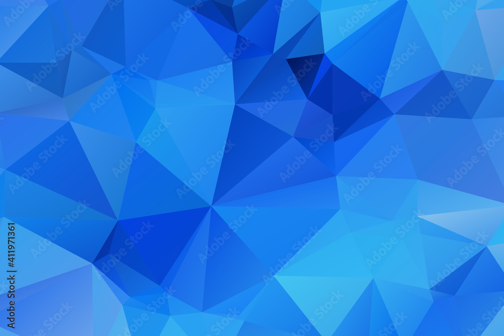 Polygon abstract background.