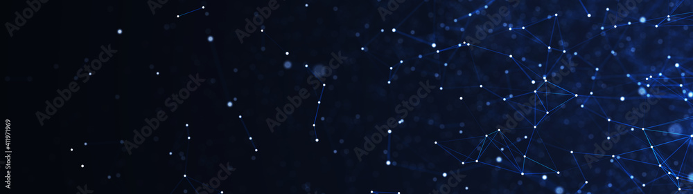 Abstract digital background of points and lines. Glowing plexus. Big data. Network or connection. Abstract technology science background. 3d rendering Abstract digital background of points and lines. Glowing plexus. Big data. Network or connection. Abstract technology science background. 3d rendering