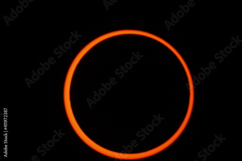 Annular eclipse May 20, 2012 photo