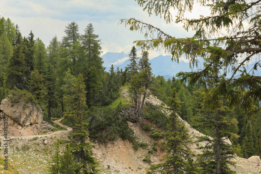 Hiking around the Dolomites Santa Croce peak, South Tyrol, Italy Hiking around the Dolomites Santa Croce peak, South Tyrol, Italy