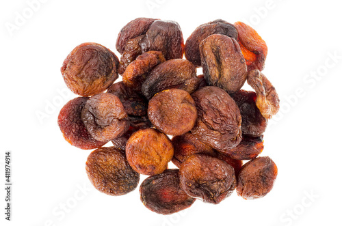 Useful dried fruits. Dried chocolate dried apricots