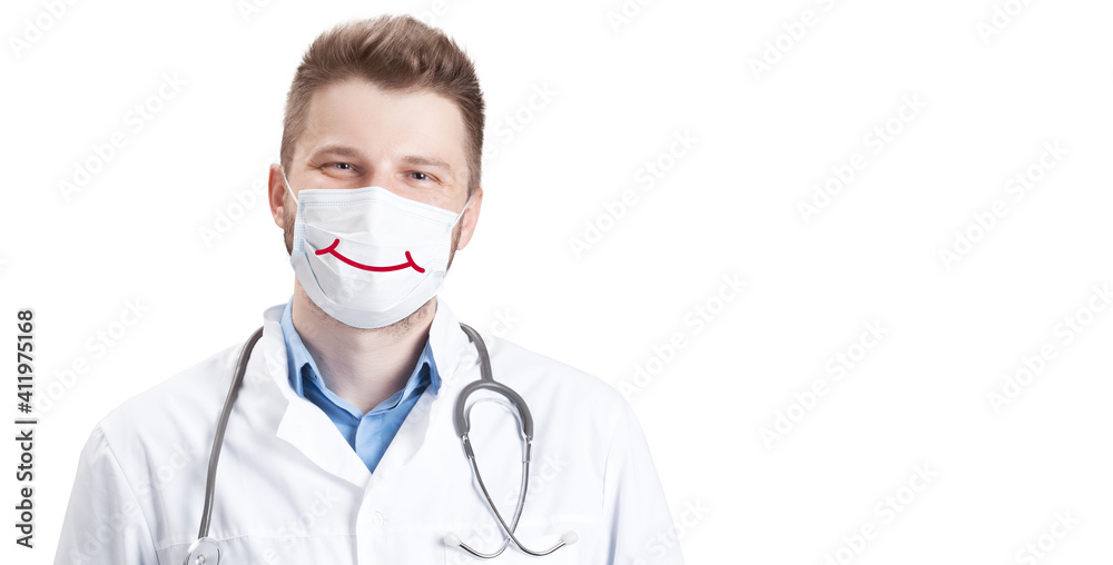 Young doctor against new Coronavirus 2019-nCoV Young doctor against new Coronavirus 2019-nCoV