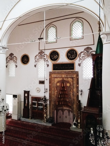 inside of the mosque