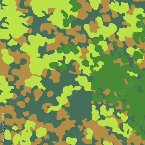 Fashionable camouflage pattern, vector illustration.Military print  Vector wallpaper