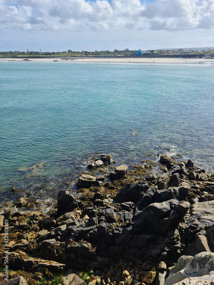Guernsey Channel Islands, Pembroke Beach Guernsey Channel Islands, Pembroke Beach
