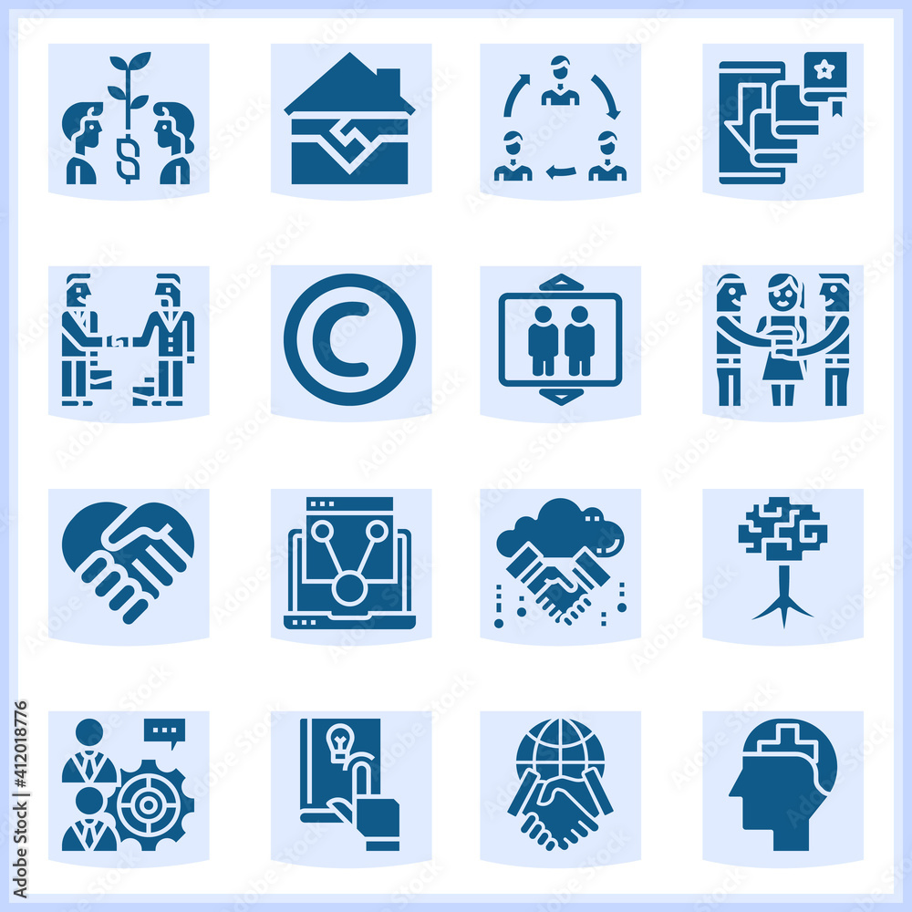 Agreements related simple set. 16 filled Agreements related simple set. 16 filled