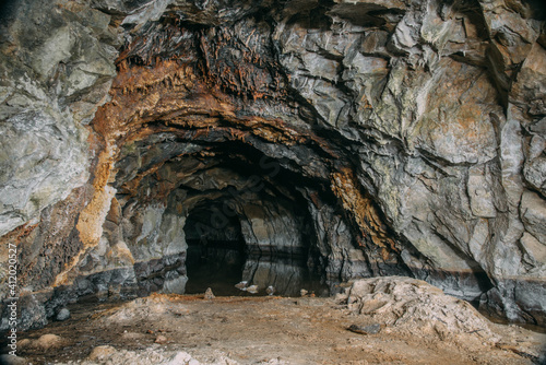 inside the cave