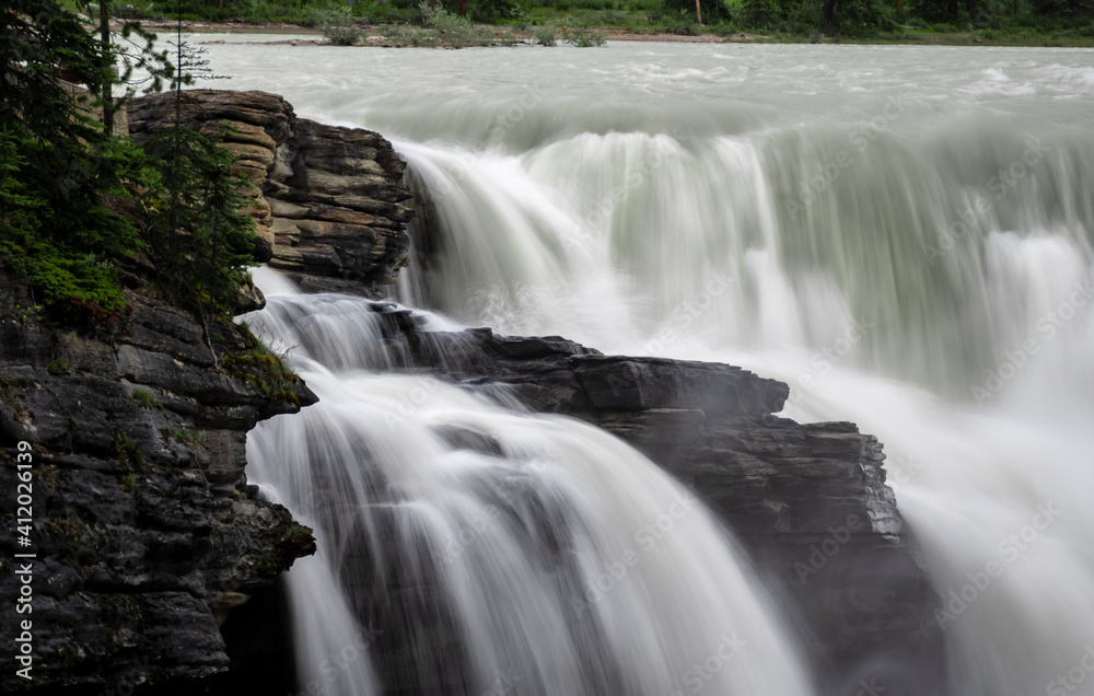Obraz premium Athabasca Falls