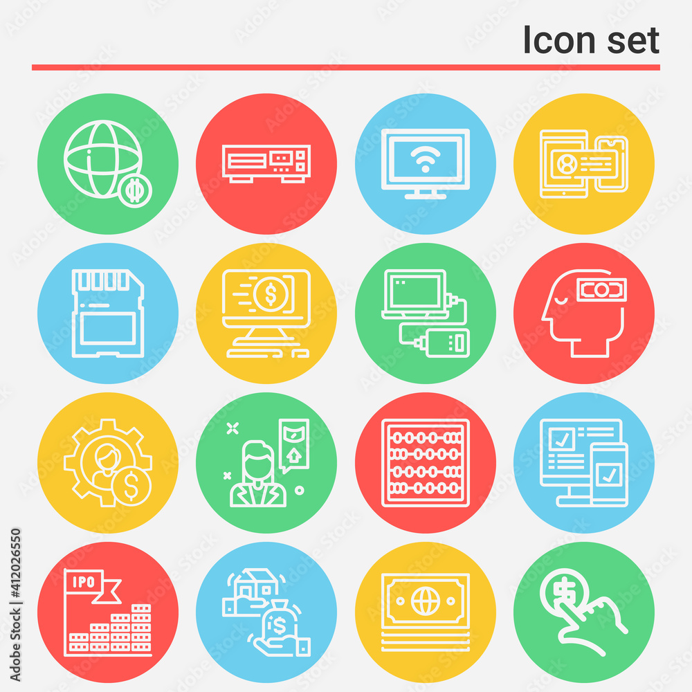 16 pack of mobility lineal web icons set 16 pack of mobility lineal web icons set