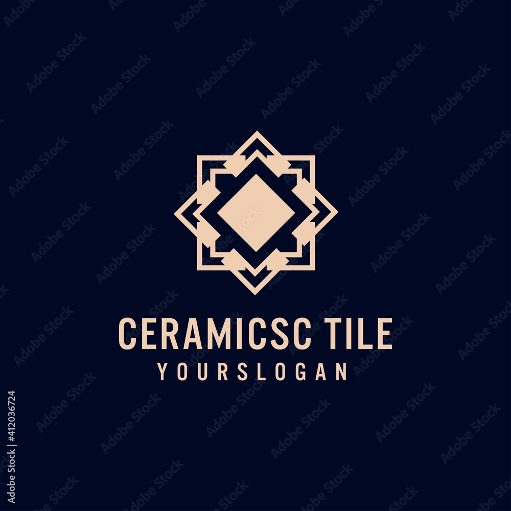 Vector Template Ceramics Tile, Floor, Repair, Build, Home Simple Design Vector Template Ceramics Tile, Floor, Repair, Build, Home Simple Design