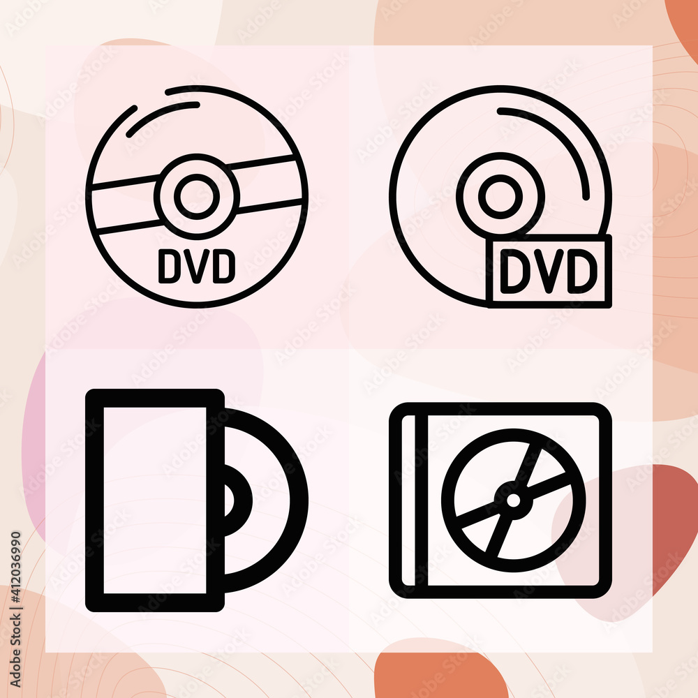 Simple set of secrets related lineal icons Simple set of secrets related lineal icons