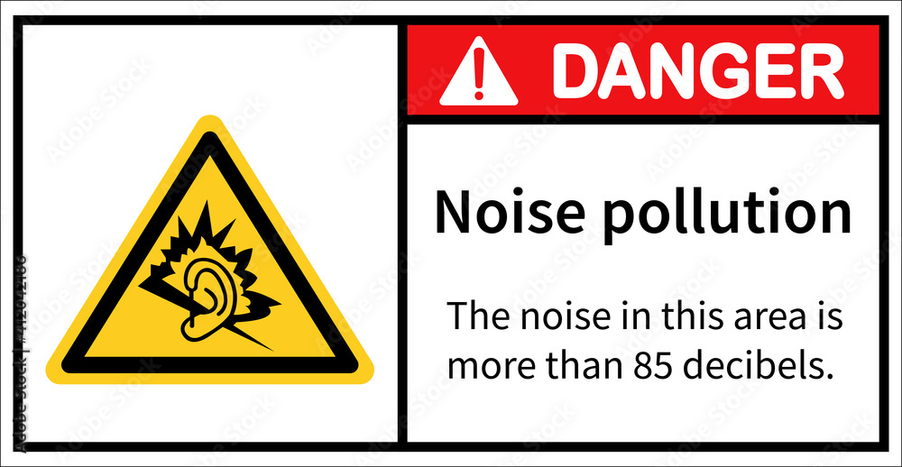 Noise pollution warning Sound that is excessively loud. Noise pollution warning Sound that is excessively loud.