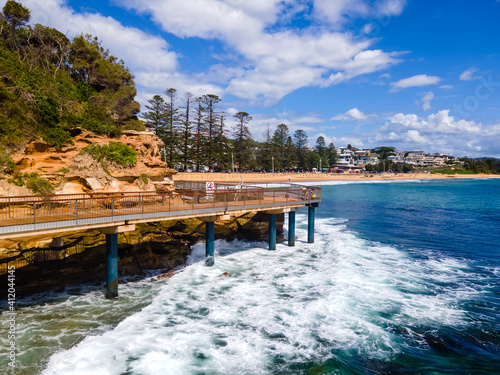 Terrigal Boardwalk from main beach to the Haven 