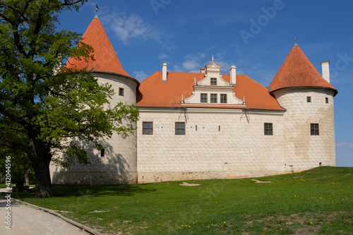 Restored part of the Bauska castle, Latvia