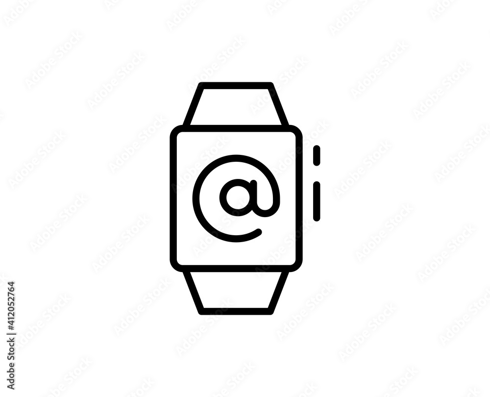 E-mail line icon. High quality outline symbol for web design or mobile app. Thin line sign for design logo. Black outline pictogram on white background E-mail line icon. High quality outline symbol for web design or mobile app. Thin line sign for design logo. Black outline pictogram on white background