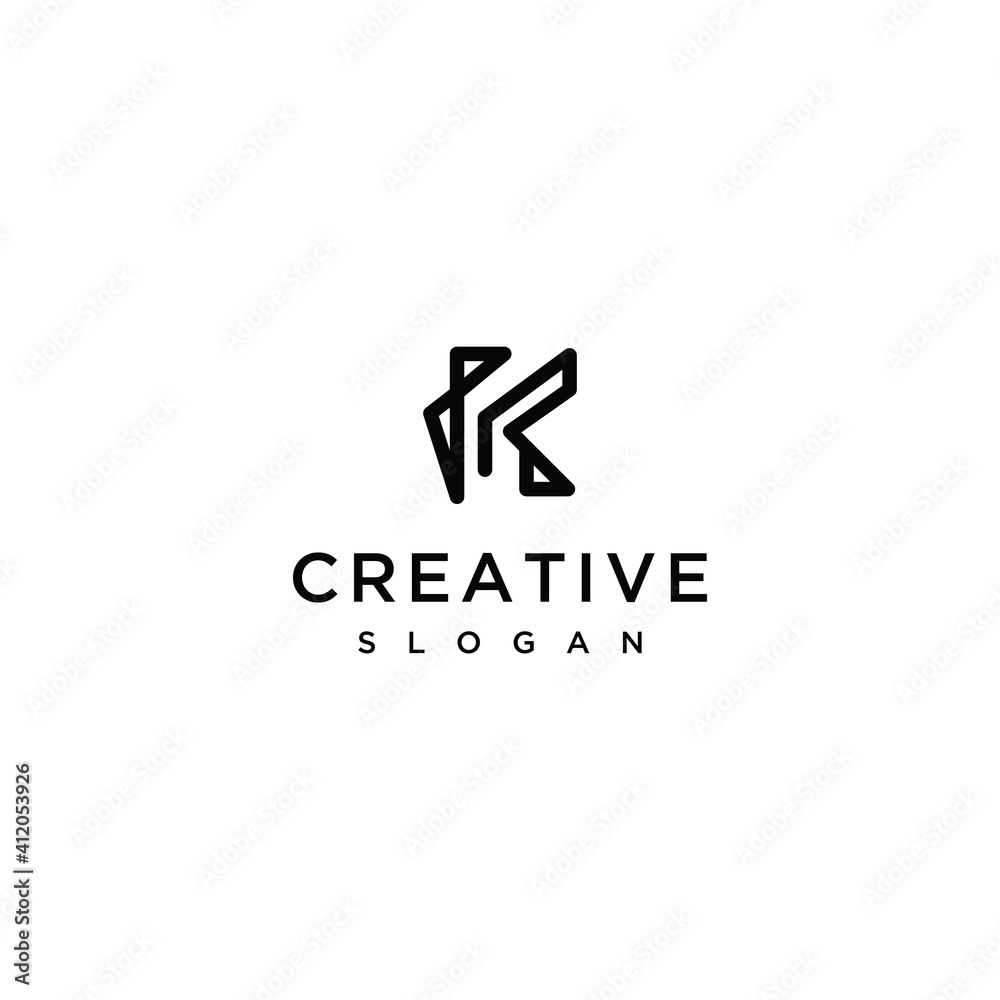 Fototapeta premium Letter K Logo vector images 