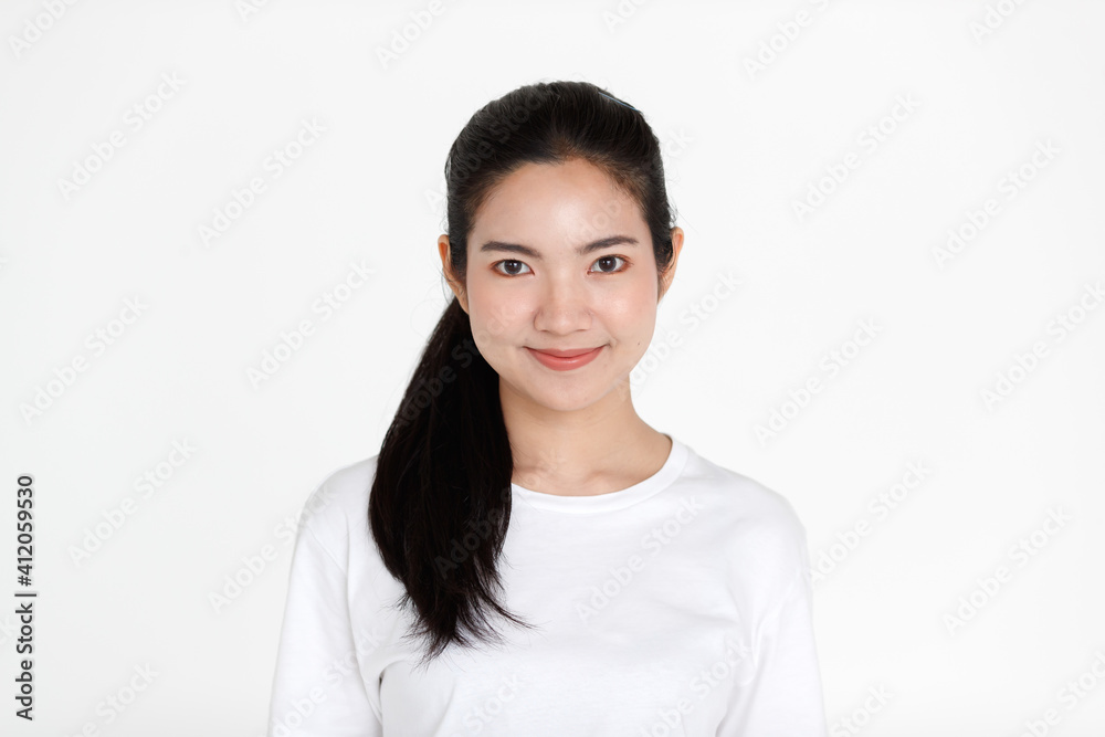 Behind the scene working in a portrait studio, young and cute stylish helping the beautiful model to arrange hair and cloth for a perfect scene Behind the scene working in a portrait studio, young and cute stylish helping the beautiful model to arrange hair and cloth for a perfect scene