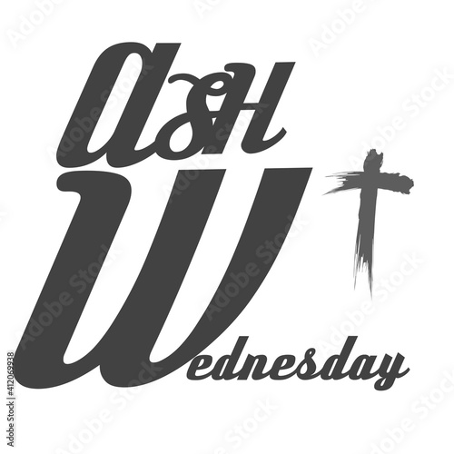 Ash Wednesday cards design