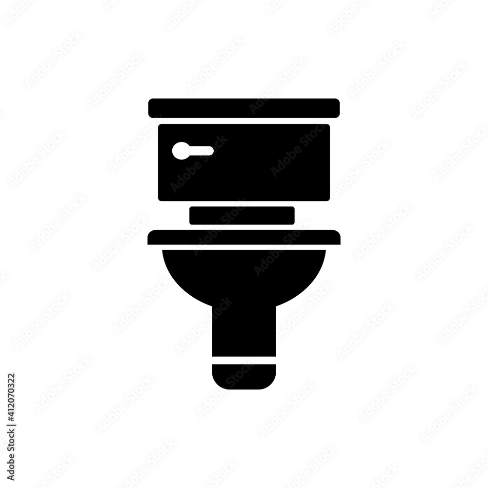 Closet,Toilet Bowl Icon Design Vector illustration Closet,Toilet Bowl Icon Design Vector illustration