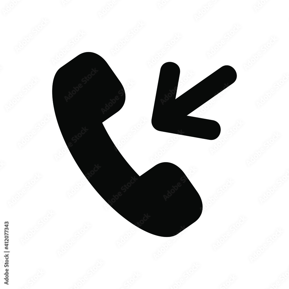Incoming calls icon Incoming calls icon
