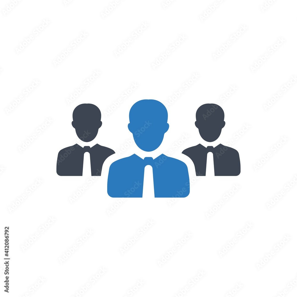 Management leader icon Management leader icon