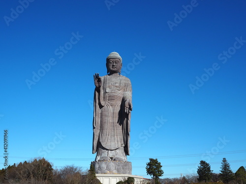 Ushiku Daibutsu  the tallest Buddha statue of Japan