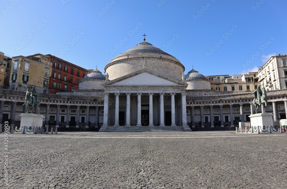 Napoli - Basilica di San Francesco da Paola
