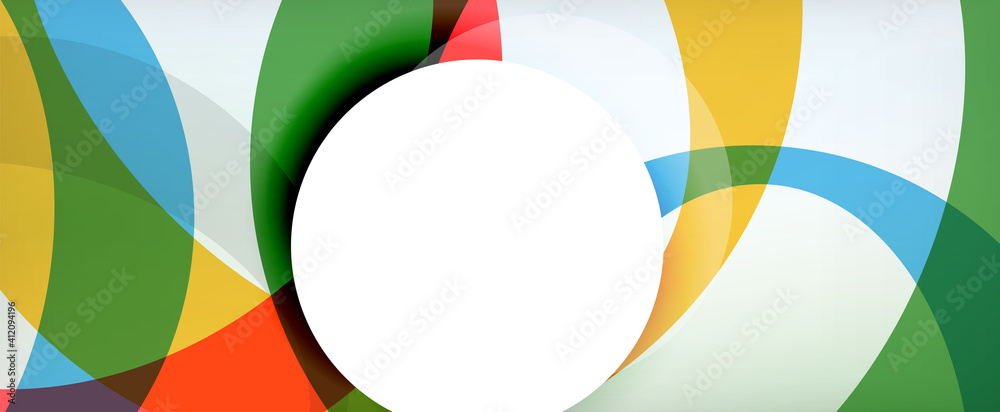 Ring geometric shapes, o letter repetition wallpaper. Abstract background for business or technology presentations, internet posters or web brochure covers Ring geometric shapes, o letter repetition wallpaper. Abstract background for business or technology presentations, internet posters or web brochure covers