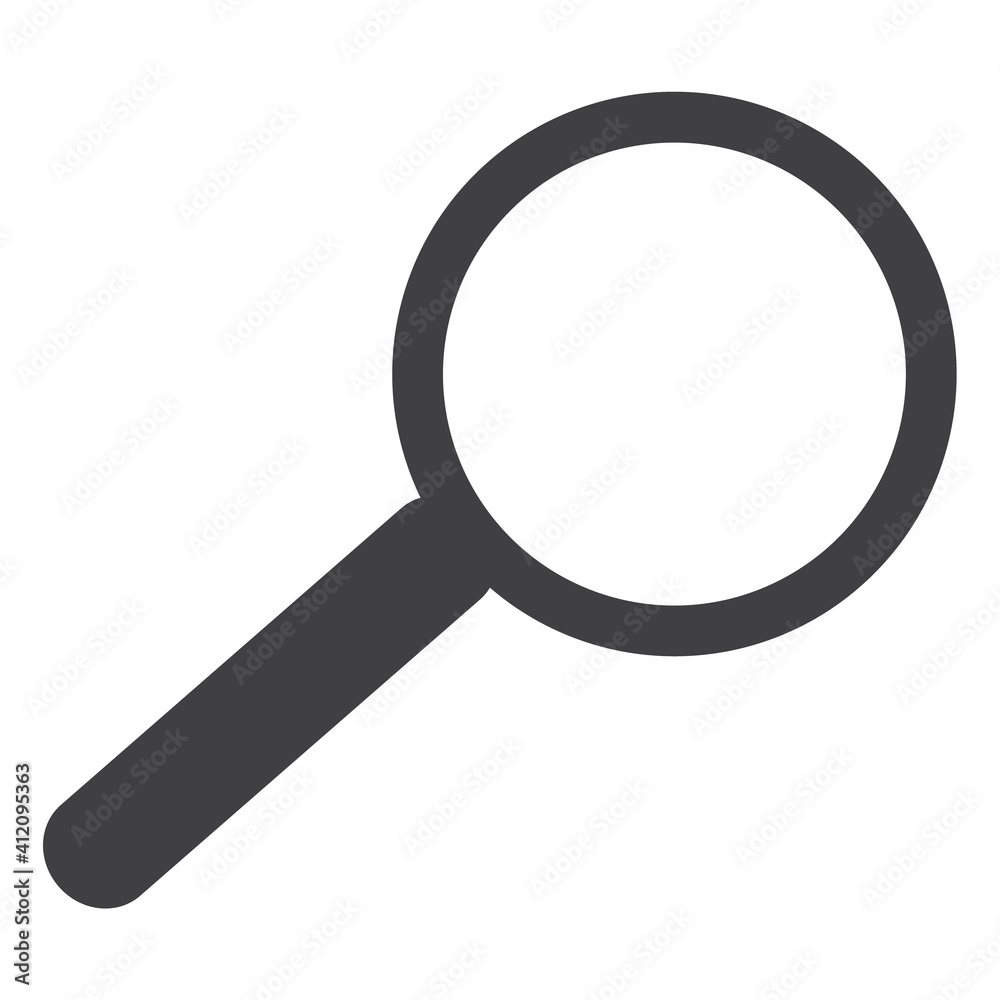 Loupe vector icon Loupe vector icon