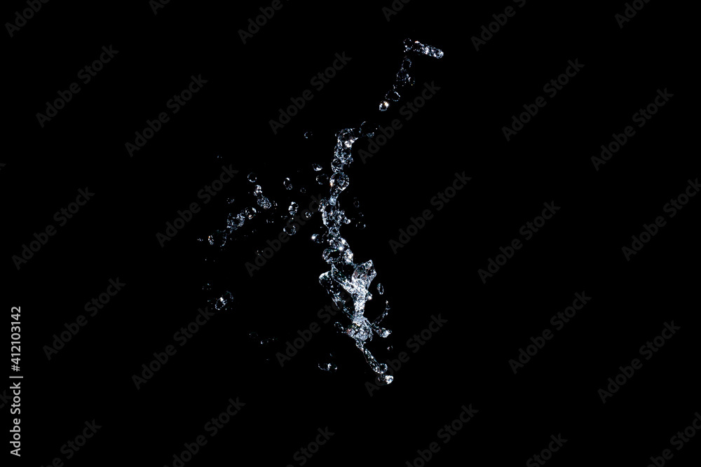 water Splash isolate . water Splash isolate .