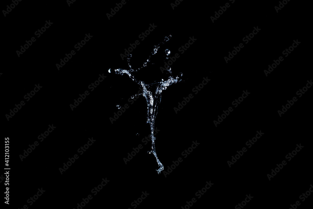 water Splash isolate . water Splash isolate .