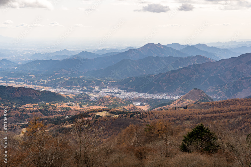霧降高原 キスゲ平園地からの眺望　栃木県日光市