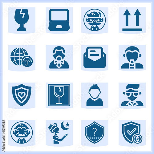 Vulnerable  related simple set. 16  filled