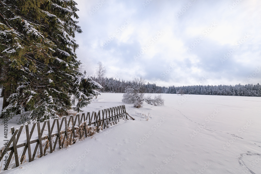 Preserved natural area Kladska near small west bohemian spa town Marianske Lazne (Marienbad) - Czech Republic Preserved natural area Kladska near small west bohemian spa town Marianske Lazne (Marienbad) - Czech Republic
