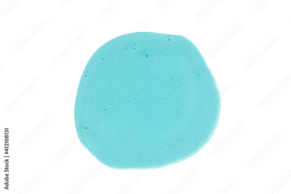 Blue cosmetic liquid gel texture. Close Up Of Blue Transparent Drop Of Skin Care Product. Isolated on white background. High quality photo Blue cosmetic liquid gel texture. Close Up Of Blue Transparent Drop Of Skin Care Product. Isolated on white background. High quality photo