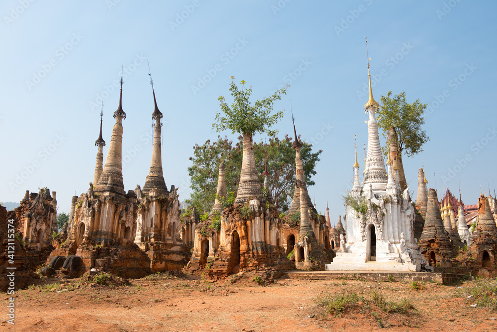 Obraz premium Myanmar, Inle Lake 