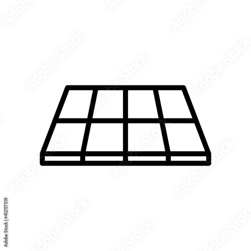 Floor Tile Icon Design Vector Template Illustration