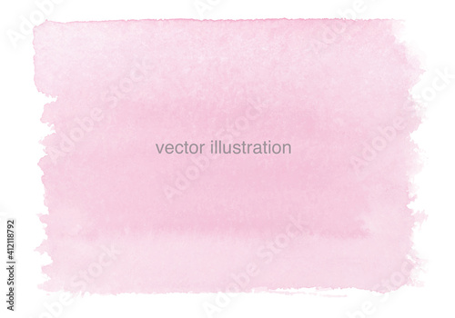 Watercolor abstract background vector illustration