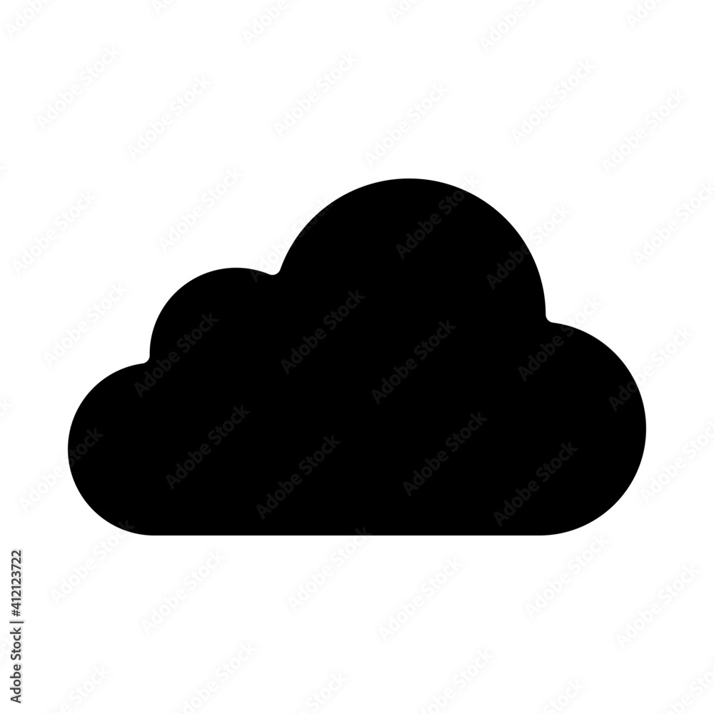 Cloud data icon